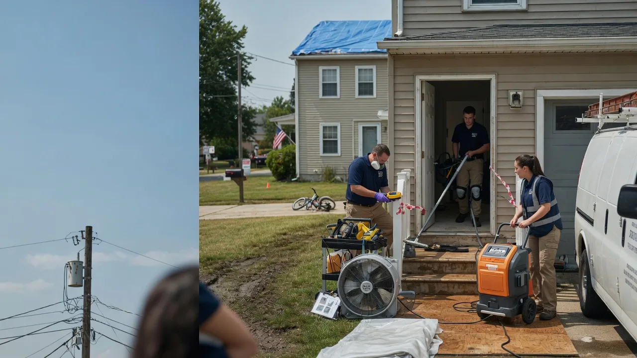 Water Damage Repair in Tipp City, OH near me
